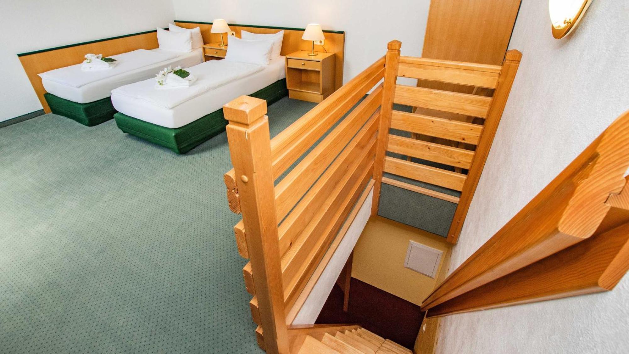 Hotel Garni Nussbaumhof Uckeritz Ruang foto