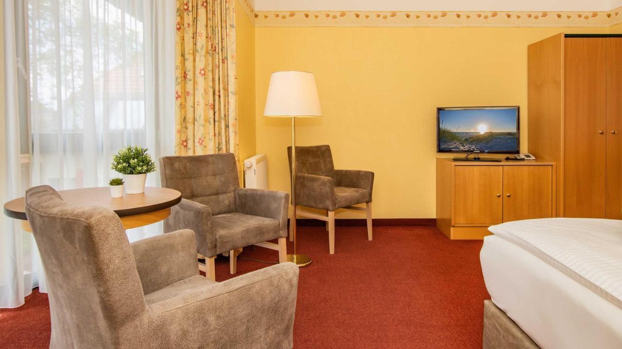 Hotel Garni Nussbaumhof Uckeritz Bagian luar foto